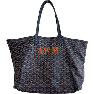Goyard St Louis PM bag - Navy